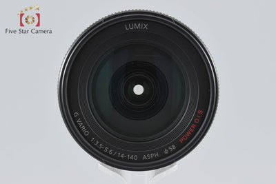 [Used] Panasonic LUMIX G VARIO 14-140mm f/3.5-5.6 ASPH. POWER O.I.S. H-FS14140 Black