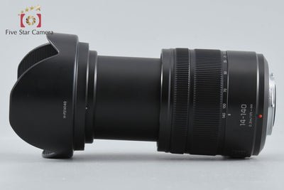 [Used] Panasonic LUMIX G VARIO 14-140mm f/3.5-5.6 ASPH. POWER O.I.S. H-FS14140 Black