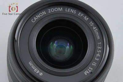 [Used] Canon EF-M 15-45mm f/3.5-6.3 IS STM Graphite