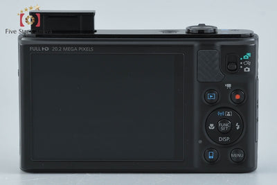 [Used] Canon PowerShot SX610 HS Black Compact Digital Camera with Original Box