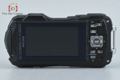[Used] RICOH PENTAX WG-80 Black Waterproof Action Camera, Very Few Shutter Counts, Original Box Included