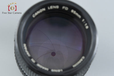 [Used] Canon New FD 85mm f/1.8