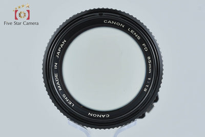 [Used] Canon New FD 85mm f/1.8