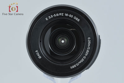 [Used] SONY E PZ 16-50mm f/3.5-5.6 OSS SELP1650 Black