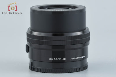[Used] SONY E PZ 16-50mm f/3.5-5.6 OSS SELP1650 Black