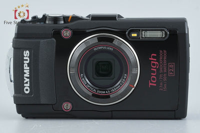 [Used] OLYMPUS Olympus STYLUS TG-4 Tough Black Waterproof Digital Camera, Low Shutter Count