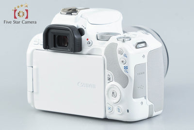 [Used] Canon EOS Kiss X9 EF-S 18-55 IS STM Lens Kit White