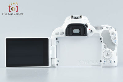 [Used] Canon EOS Kiss X9 EF-S 18-55 IS STM Lens Kit White