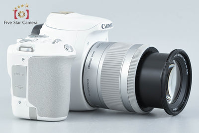 [Used] Canon EOS Kiss X9 EF-S 18-55 IS STM Lens Kit White