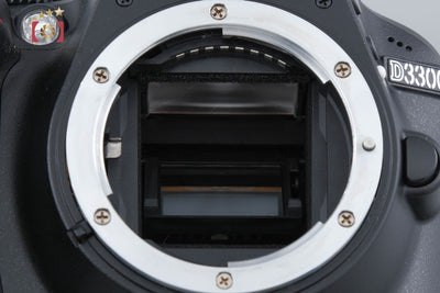 [Used] Nikon D3300 Black + AF-S DX NIKKOR 18-55mm f/3.5-5.6 G II ED + AF-S DX NIKKOR 55-200mm f/4-5.6 G ED VR