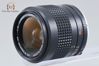 Used] MINOLTA MC W.ROKKOR-HH 35mm f/1.8