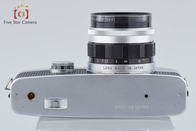 【中古】OLYMPUS オリンパス PEN F シルバー + D.ZUIKO AUTO-S 38mm f/2.8