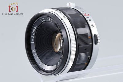 【中古】OLYMPUS オリンパス PEN F シルバー + D.ZUIKO AUTO-S 38mm f/2.8