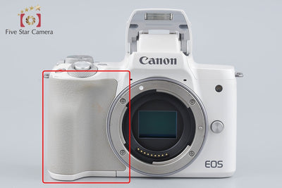 【中古】Canon キヤノン EOS Kiss M EF-M 15-45 IS STM レンズキット ホワイト