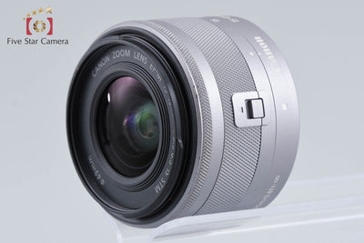【中古】Canon キヤノン EOS Kiss M EF-M 15-45 IS STM レンズキット ホワイト
