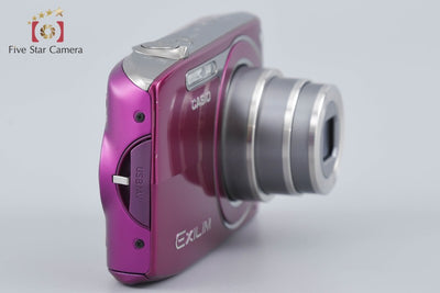 [Used] Casio EXILIM EX-Z2300 Purple Compact Digital Camera