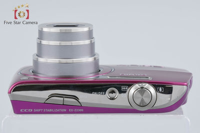 [Used] Casio EXILIM EX-Z2300 Purple Compact Digital Camera