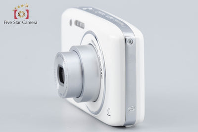 [Used] Panasonic LUMIX DMC-S2 White Compact Digital Camera with Original Box