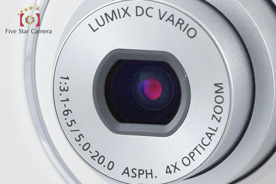 [Used] Panasonic LUMIX DMC-S2 White Compact Digital Camera with Original Box