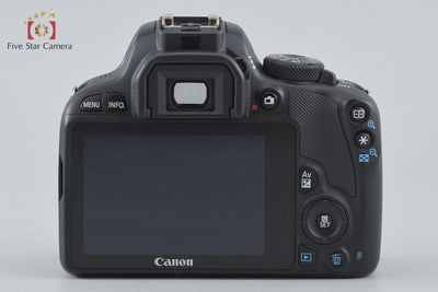 【中古】Canon キヤノン EOS Kiss X7 ダブルズームキット ブラック シャッター回数僅少 元箱付き