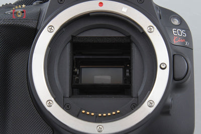 【中古】Canon キヤノン EOS Kiss X7 ダブルズームキット ブラック シャッター回数僅少 元箱付き