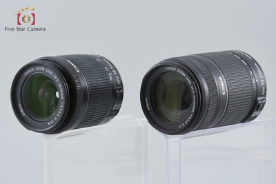 【中古】Canon キヤノン EOS Kiss X7 ダブルズームキット ブラック シャッター回数僅少 元箱付き