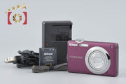 【中古】Nikon ニコン COOLPIX S3000 プラム コンパクトデジタルカメラ