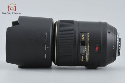 [Used] Nikon AF-S MICRO NIKKOR 105mm f/2.8 G ED VR