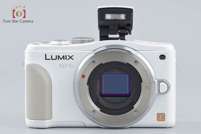 Used] Panasonic LUMIX DMC-GF6 White + 14-42mm f/3.5-5.6 H-FS1442A + 45-150mm f/4-5.6 H-FS45150 - Low Shutter Count