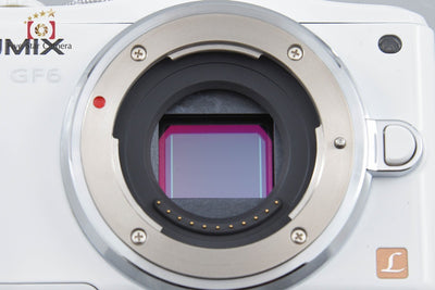 Used] Panasonic LUMIX DMC-GF6 White + 14-42mm f/3.5-5.6 H-FS1442A + 45-150mm f/4-5.6 H-FS45150 - Low Shutter Count