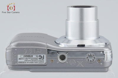 [Used] FUJIFILM FinePix AX660 Silver Compact Digital Camera