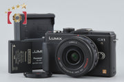 [Used] Panasonic パナソニック LUMIX DMC-GX1 Power Zoom Kit Esprit Black