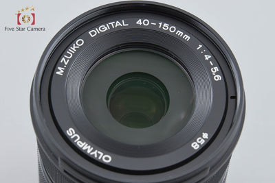 【中古】OLYMPUS オリンパス M.ZUIKO DIGITAL ED 40-150mm f/4-5.6 R ブラック