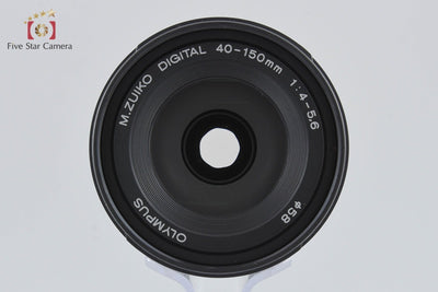 【中古】OLYMPUS オリンパス M.ZUIKO DIGITAL ED 40-150mm f/4-5.6 R ブラック