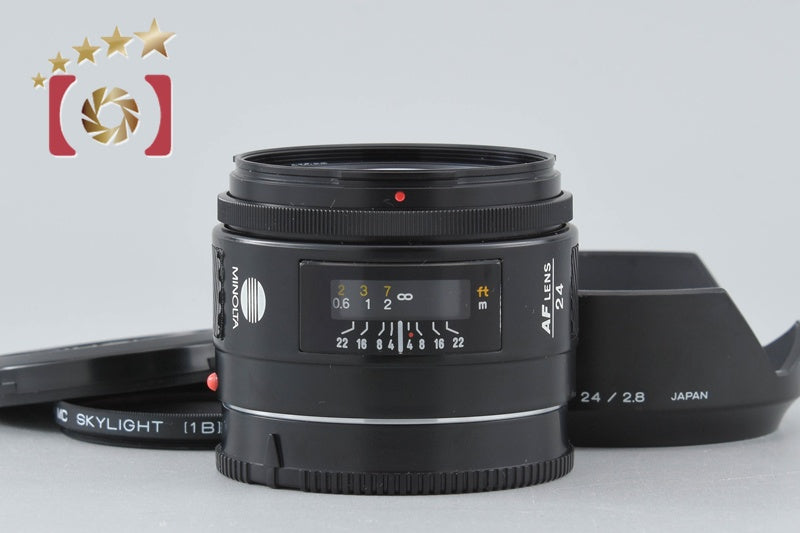 [Used] MINOLTA AF 24mm f/2.8 Old Type