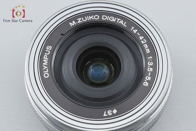 [Used] OLYMPUS M.ZUIKO DIGITAL ED 14-42mm f/3.5-5.6 EZ Silver