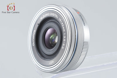 [Used] OLYMPUS M.ZUIKO DIGITAL ED 14-42mm f/3.5-5.6 EZ Silver