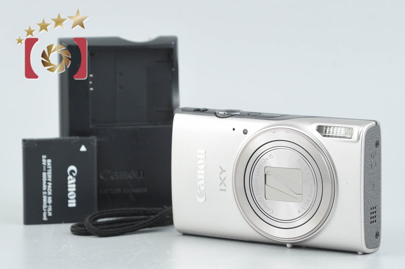 【中古】Canon キヤノン IXY 650 シルバー コンパクトデジタルカメラ
