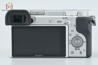 [Used] SONY Sony α6400 ILCE-6400 Silver Double Zoom Lens Kit, Low Shutter Count, With Original Box