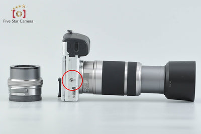 [Used] SONY Sony α6400 ILCE-6400 Silver Double Zoom Lens Kit, Low Shutter Count, With Original Box
