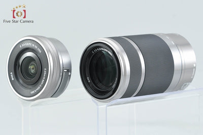 [Used] SONY Sony α6400 ILCE-6400 Silver Double Zoom Lens Kit, Low Shutter Count, With Original Box