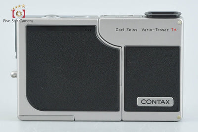 【中古】KYOCERA 京セラ CONTAX コンタックス SL300R T* シルバー コンパクトデジタルカメラ 元箱付き