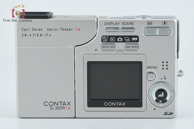 【中古】KYOCERA 京セラ CONTAX コンタックス SL300R T* シルバー コンパクトデジタルカメラ 元箱付き