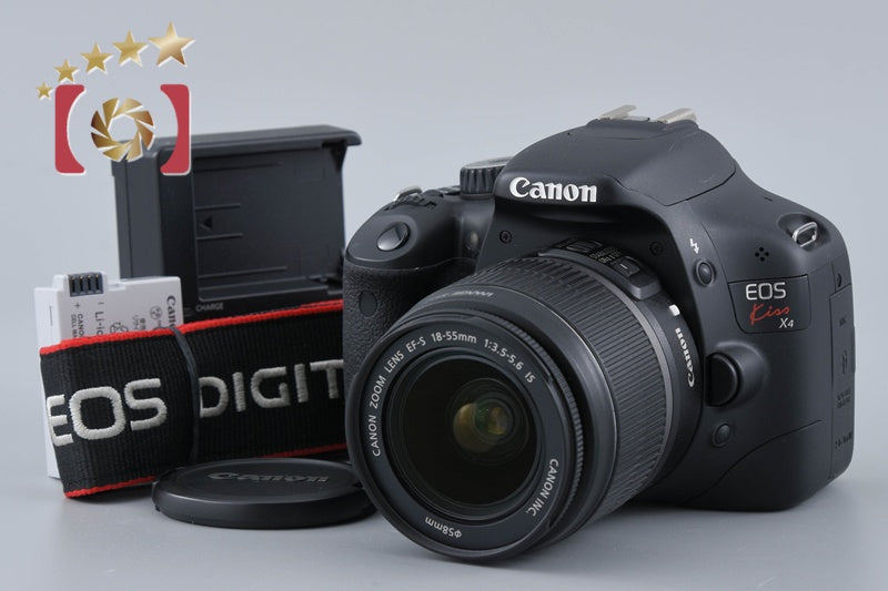[Used] Canon EOS Kiss X4 EF-S 18-55 IS Lens Kit - Low Shutter Count