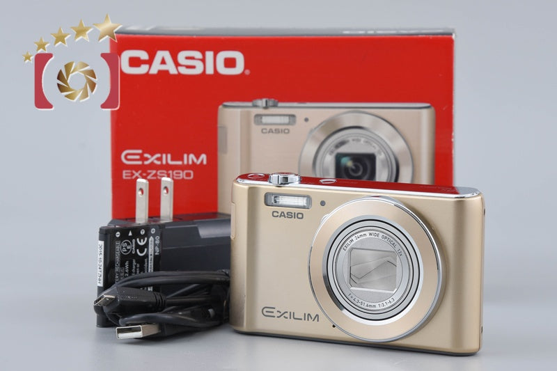 中古】Casio EXILIM EX-Z770 ホワイト コンパクトデジタルカメラ 元箱 