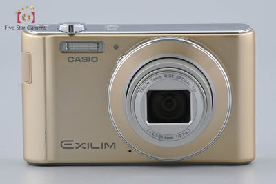 Used: Casio EXILIM EX-ZS190 Gold Compact Digital Camera