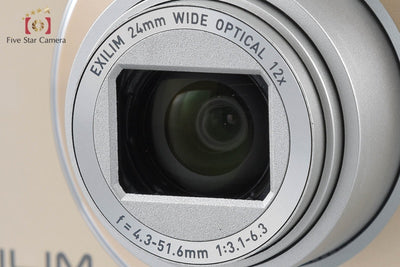 Used: Casio EXILIM EX-ZS190 Gold Compact Digital Camera
