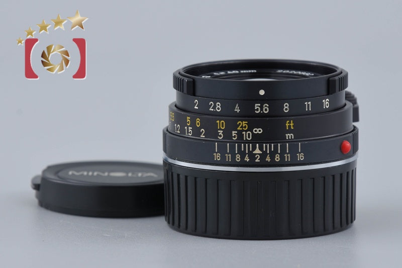 【Used】MINOLTA M-ROKKOR 40mm f/2 Leica M-mount