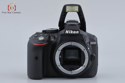 [Used] Nikon D5300 AF-P 18-55 VR Lens Kit Black - Low Shutter Count