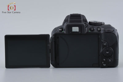 [Used] Nikon D5300 AF-P 18-55 VR Lens Kit Black - Low Shutter Count